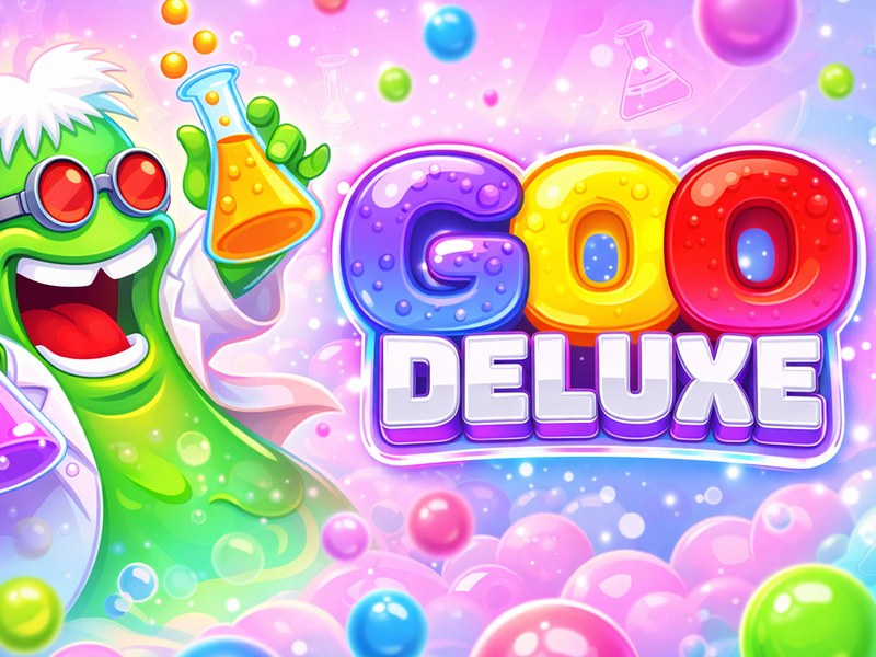 GoodeLuxe — colorful puzzle game screenshot with vibrant pieces