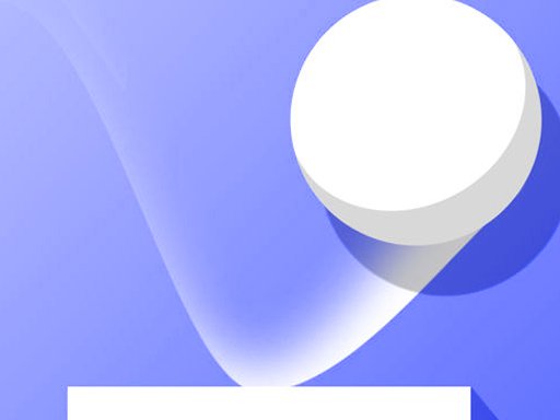 Exciting scene of Gravity Ball gameplay with obstacles and a bouncing ball