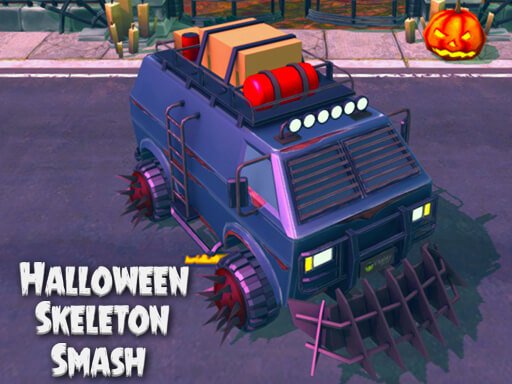 Exciting Halloween Skeleton Smash game with spooky skeletons
