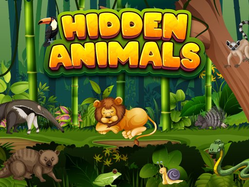 Hidden Animals — vibrant forest scene with hidden animals