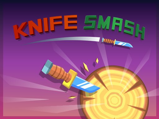 Knife Smash — colorful screenshot of throwing knives at targets