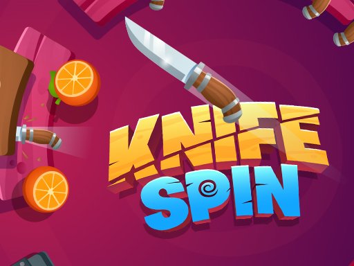 Exciting action scene from Knife Spin with a spinning knife
