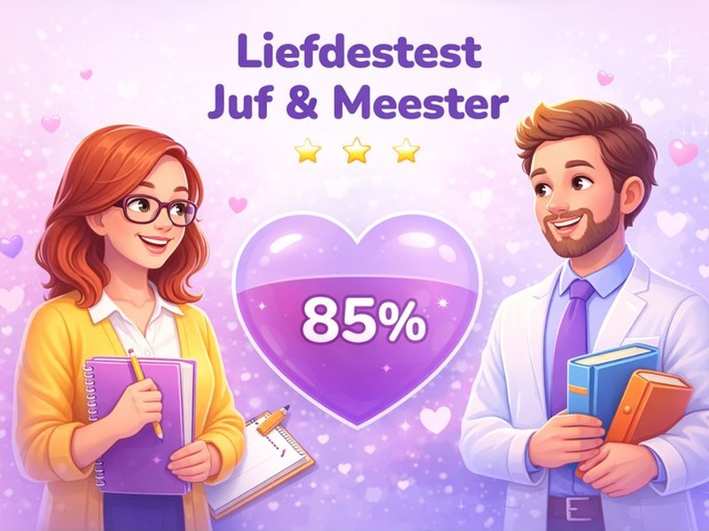 A fun scene of kids playing the Teacher Compatibility Test game
