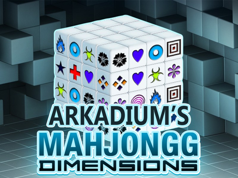 Mahjong Dimensions — colorful 3D tile matching game in action