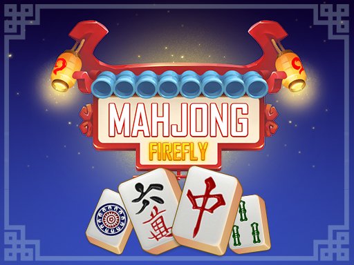 Screenshot of Mahjong Firefly with glowing fireflies and tiles