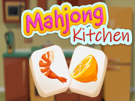 Screenshot of Mahjong Kitchen with colorful food tiles