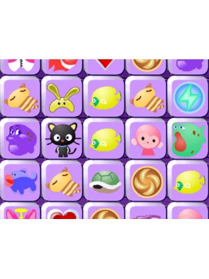 Colorful tiles in Matching Pattern game with vibrant designs