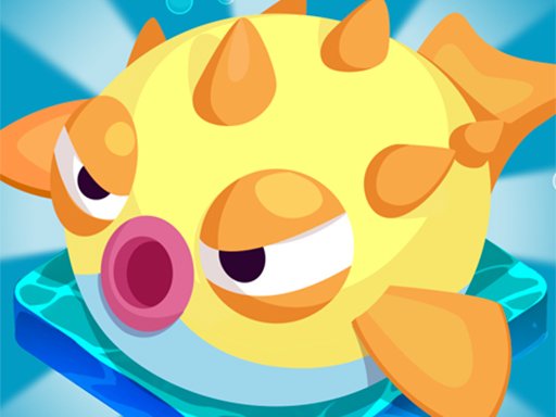 Merge Fish — colorful underwater scene with cute fish merging