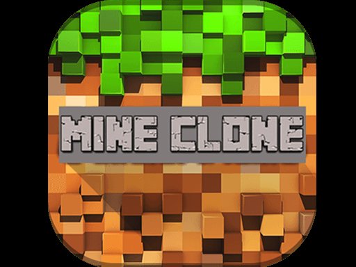 A vibrant scene from Mine Clone 4 showcasing block building and exploration