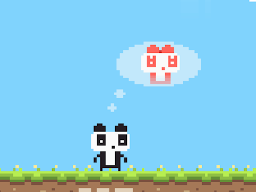Panda Adventure — a cute panda navigating colorful levels