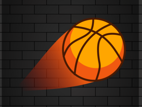 Exciting scene of basketball players dunking the ball into the hoop