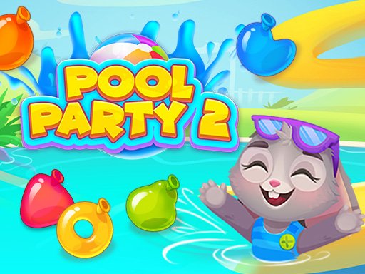 Exciting gameplay in Pool Party 2 with colorful water-themed puzzles