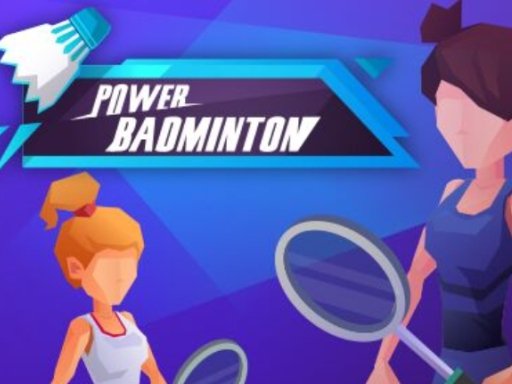 Power Badminton gameplay featuring dynamic badminton action