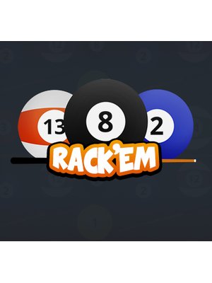 Exciting scene from Rackem Ball Pool with colorful graphics