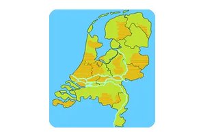 Regions and Areas of the Netherlands Geography — fun game screenshot