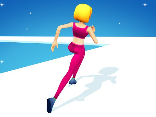 Exciting scene from Run Of Life 3D with colorful 3D graphics