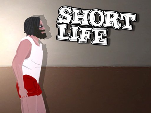 A funny character navigating tricky platforms in Short Life