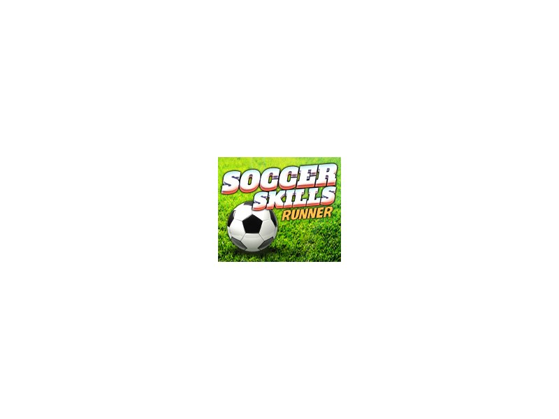 Exciting soccer game where players sprint and dodge opponents