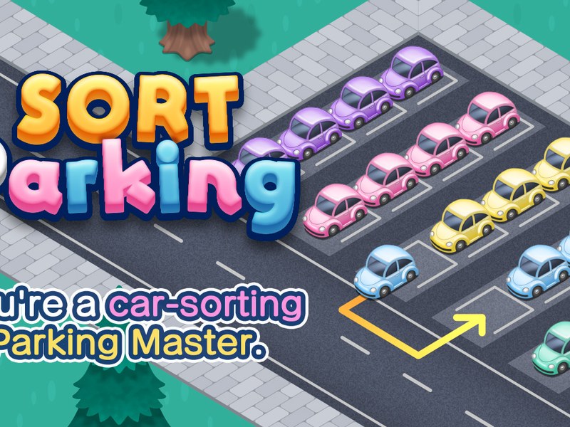 Sort Parking — exciting screenshot of the sorting game