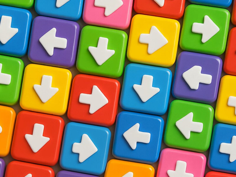 Sort Tiles — a screenshot of the relaxing puzzle game