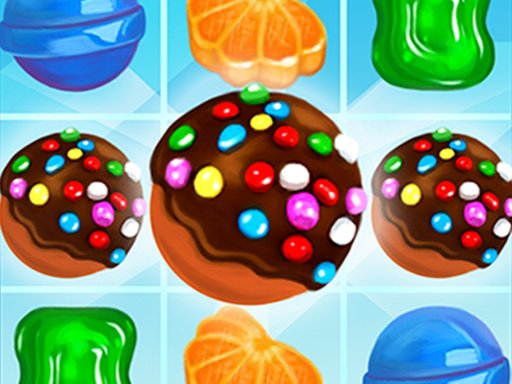 Colorful candies and exciting combos in Super Candy Jewels