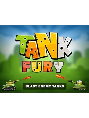 Intense battle scene in Tank Fury with explosions and tanks