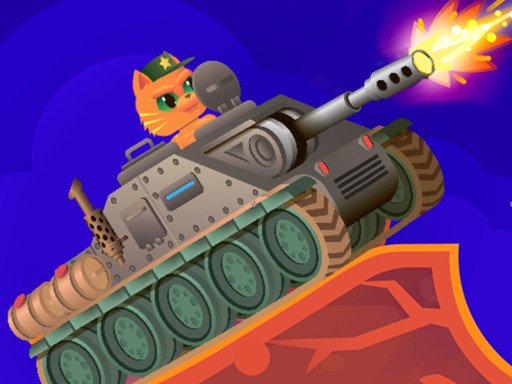 Exciting tank battle scene in Tank Stars game