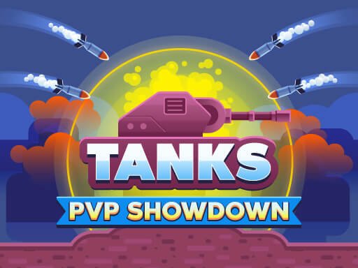 Exciting scene from Tanks PVP Showdown with colorful tanks battling