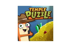 Temple Puzzle — a screenshot of the exciting puzzle game