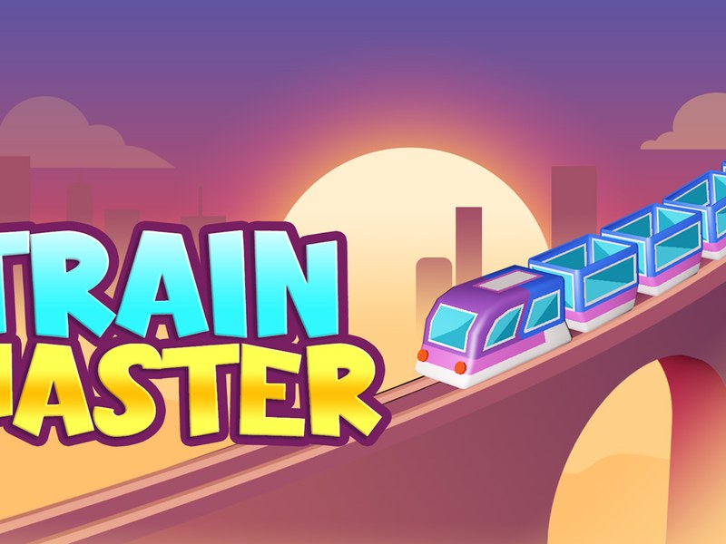 Train Master — a colorful scene of a train racing through beautiful landscapes
