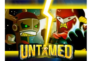 Exciting scene from Untamed with a daring hero in action