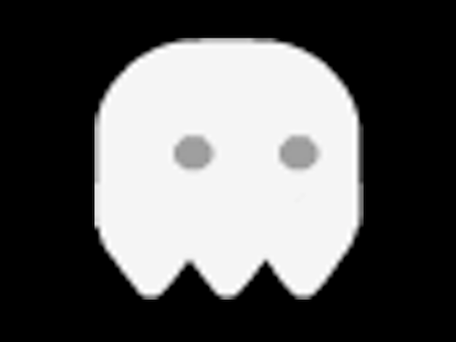 Falling Ghost game screen with playful ghosts falling down