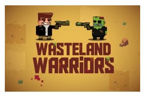 Wasteland Warriors — action-packed scene of warriors battling in a destroyed landscape
