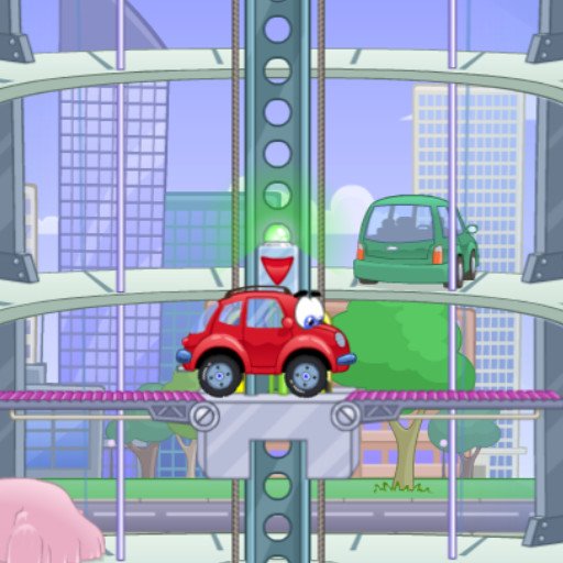 Wheely 2 — cute car navigating colorful levels with obstacles